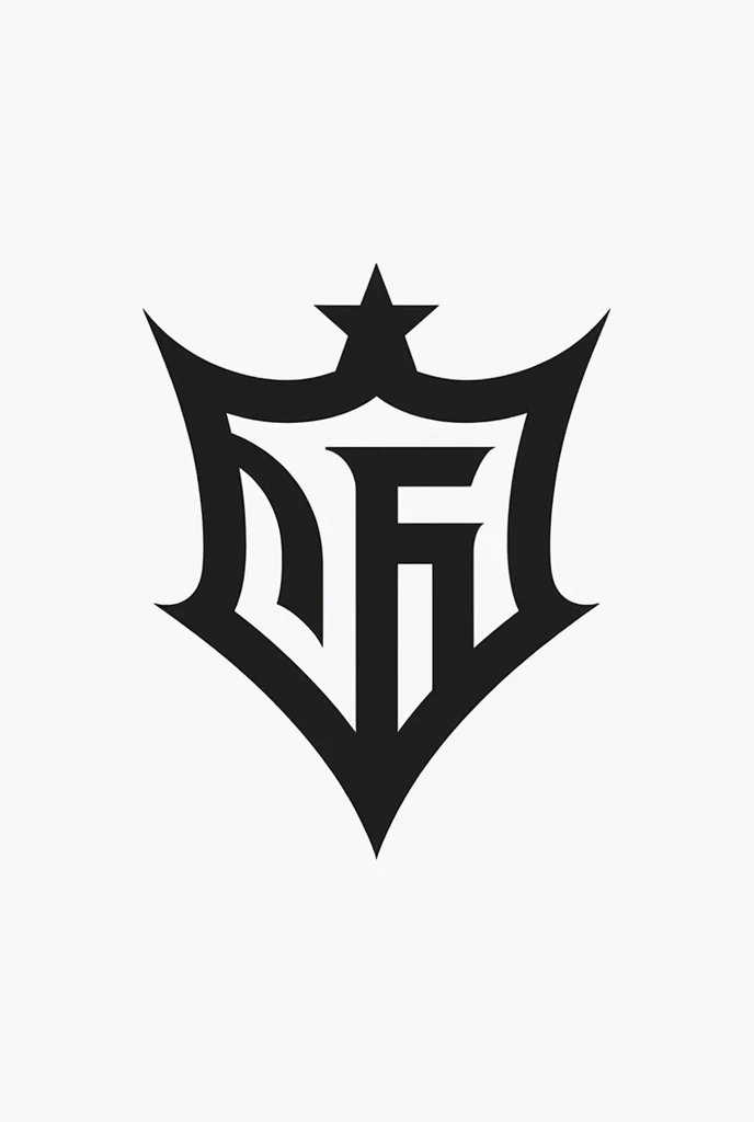 Logo for a clothing and cap brand that has the letters G and V