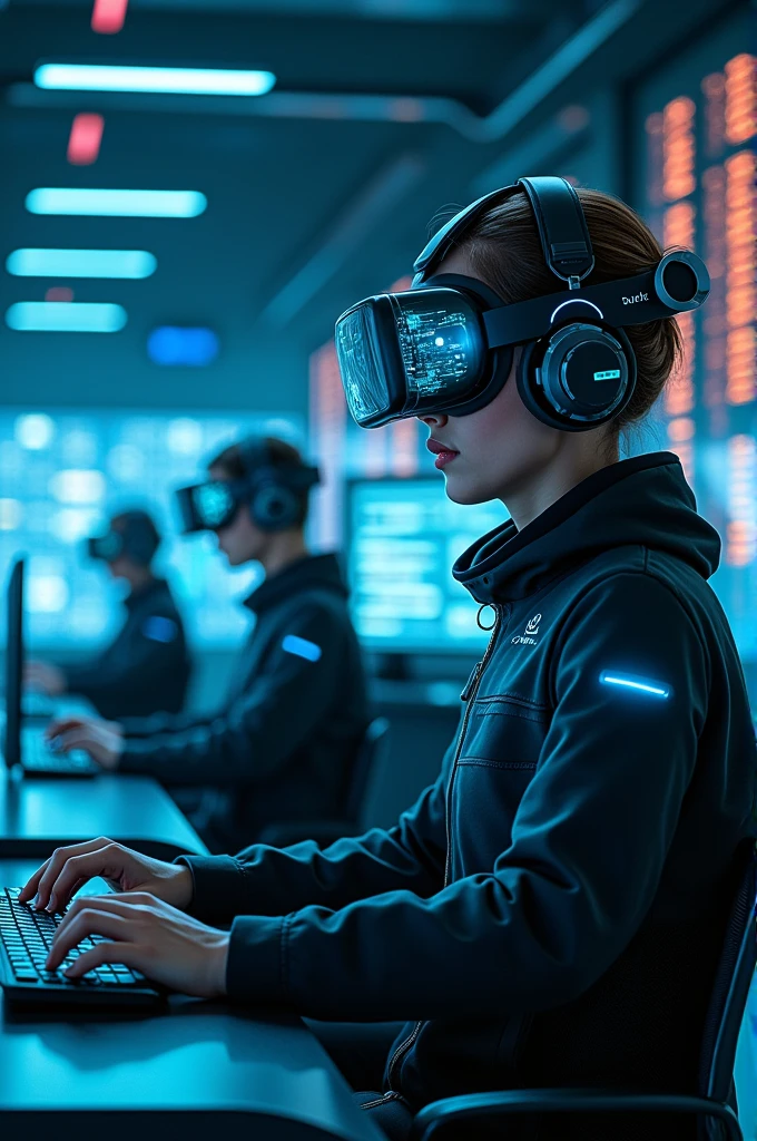 An image of the cybersecurity that a company based on virtual reality should have