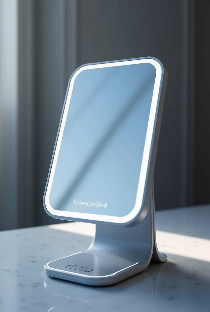 An innovative touch screen portable mirror