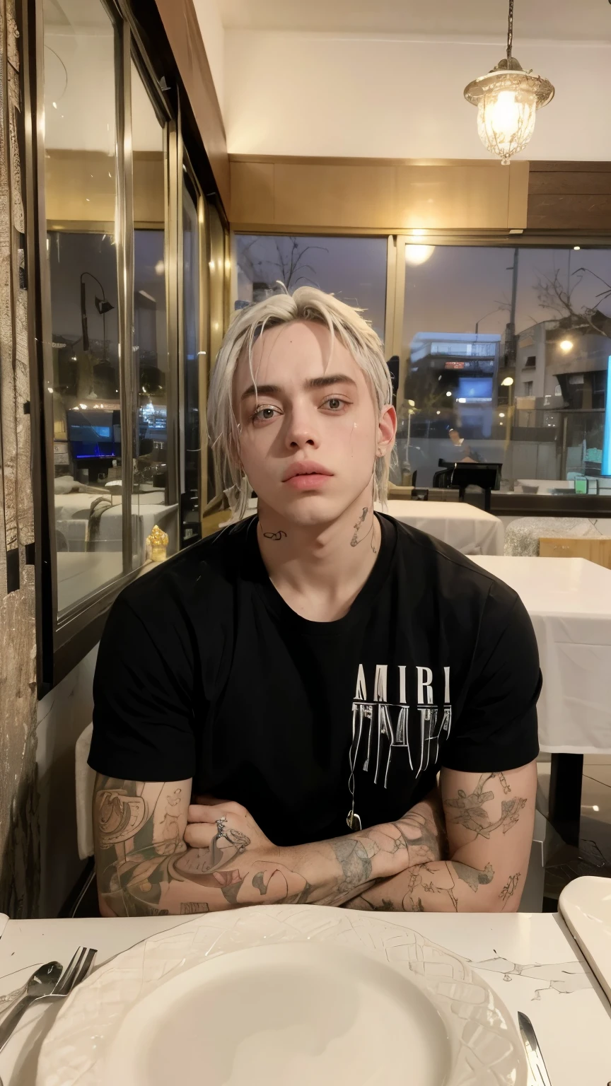 Homem com aparencia da billie eilish, billie eilish versão homem