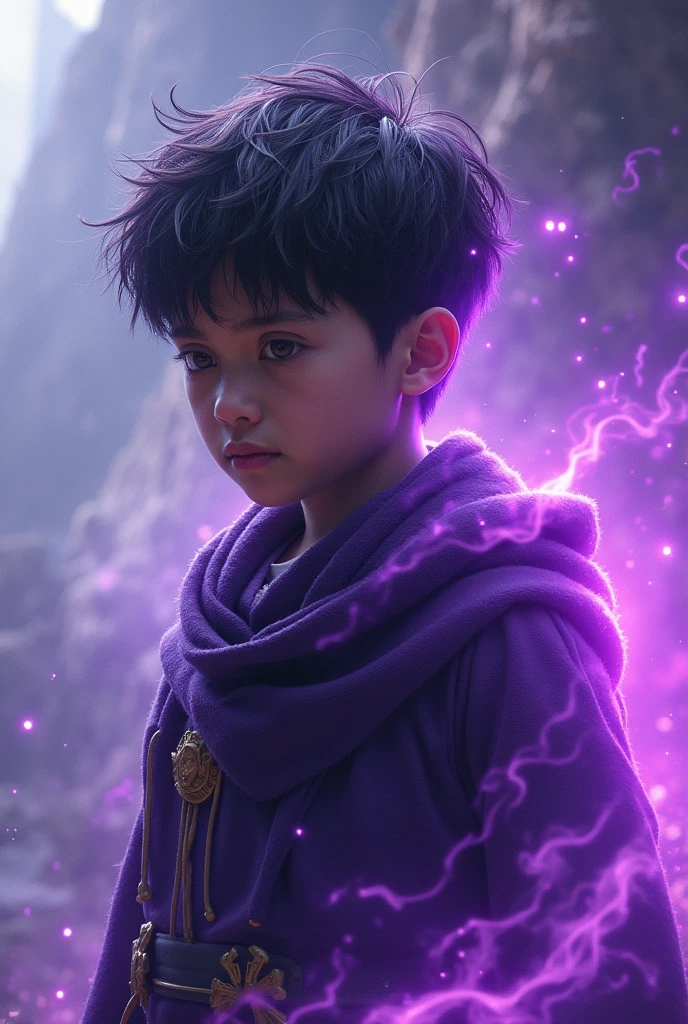 (masterpiece, best quality:1.2),1 boy,Solitary,(Aizen Sosuke),close up,Badass Pose,bleach, Strong aura, Purple Aura,8K,K, HD, unparalleled masterpiece, Dynamic Lighting, Movie, epic