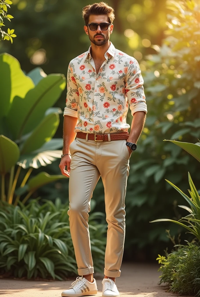 Trust me 1 spring-inspired men&#39;s outfit/summer, Let it be floral