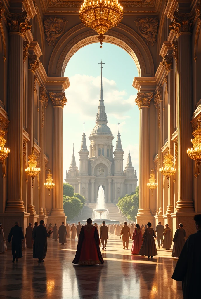 A palace with every thing