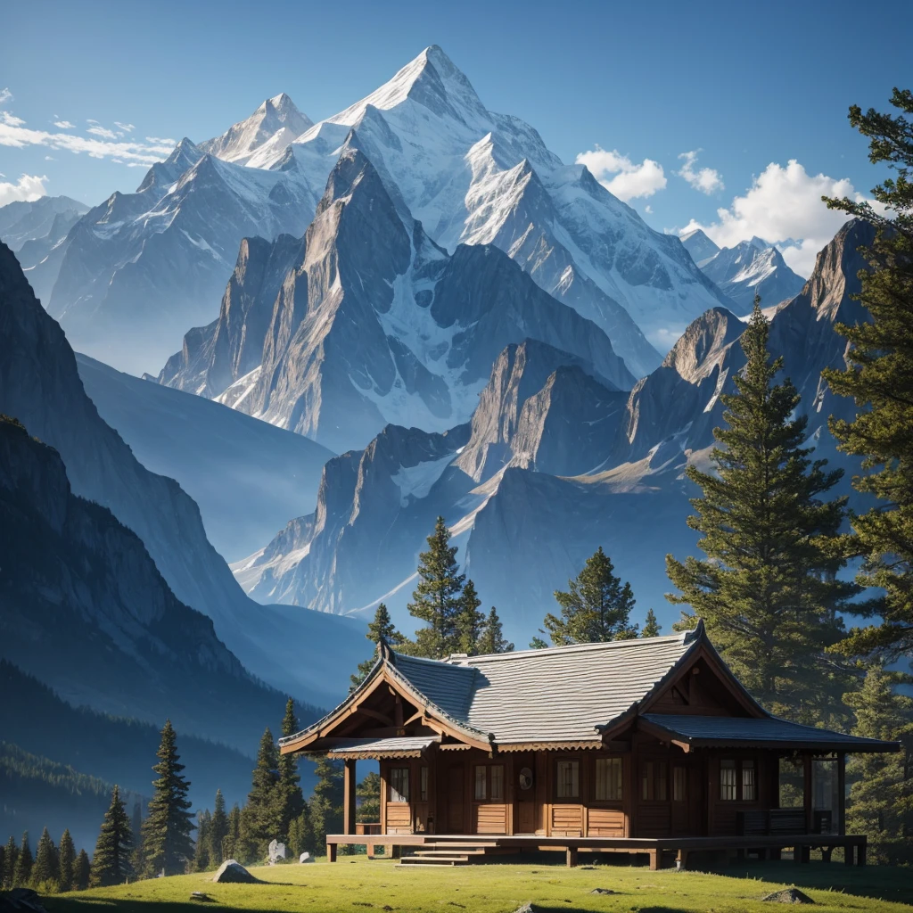 A Tranquil Retreat Beneath the Mountain’s Shadow.