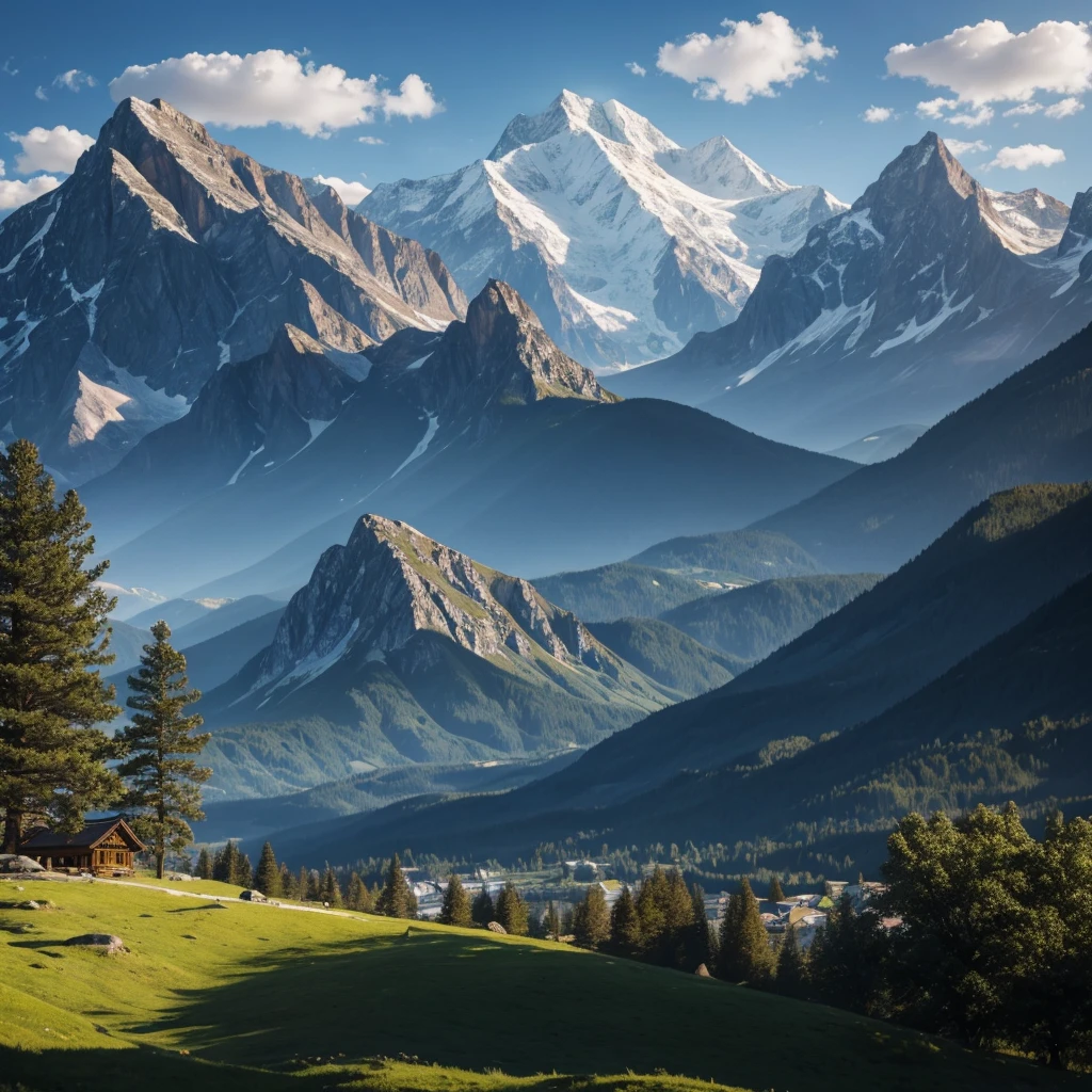 A Tranquil Retreat Beneath the Mountain’s Shadow.
