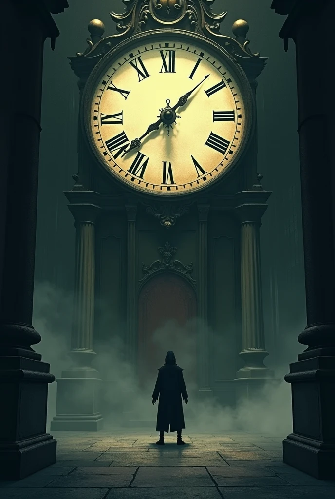 The clock struck one,