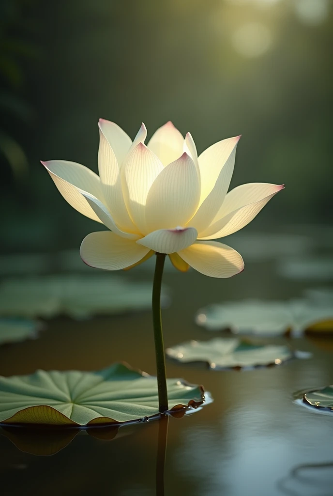 "The beautiful lotus, rising from the muddy depths, teaches us that true grace emerges not despite adversity, but because of it."