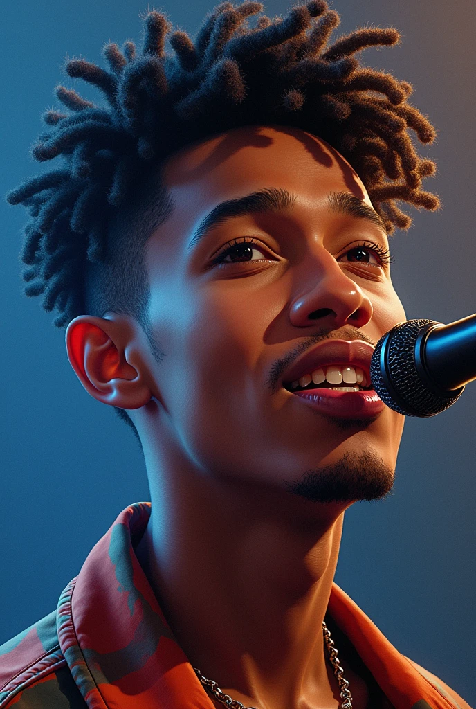 Make an art of the singer mc daleste year 2013