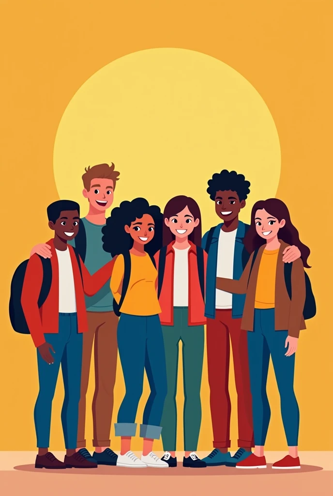 Diversity and equality poster for school