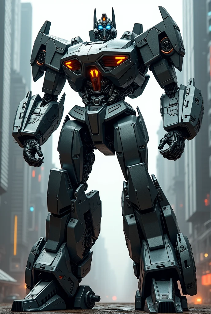 Create me a robot from the Transformers movie
