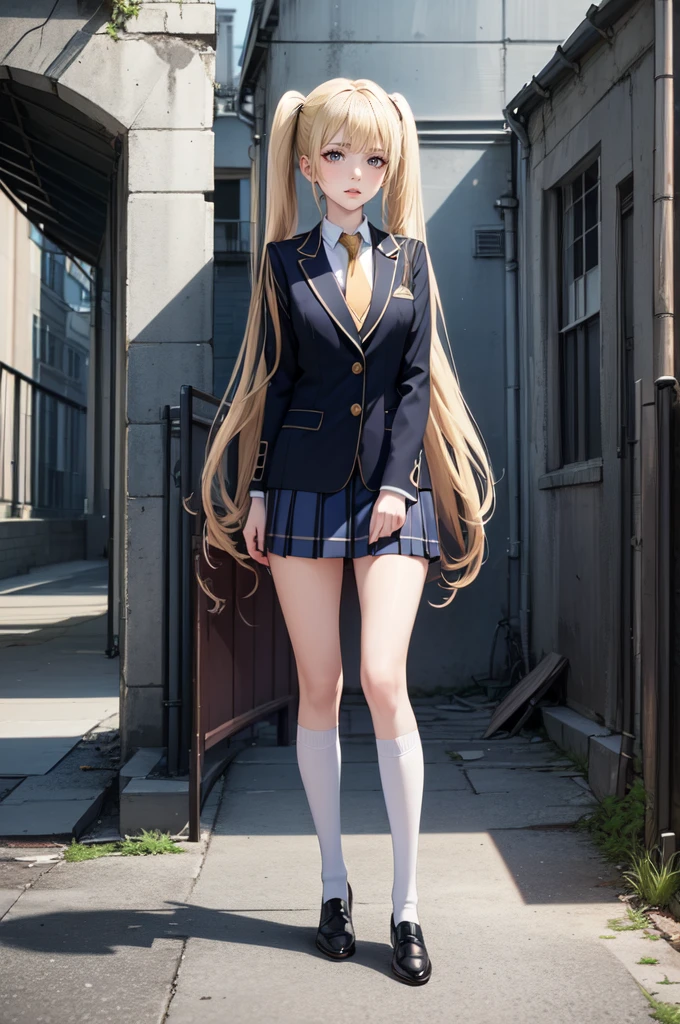 (HigheSt quality,4K,High reSolution,maSterpiece:1.2),Very detailed,RealiStic:1.37,Very beautiful girl,Very cute blazer uniform,Wearing white StockingS,blondes,blondes Hair,Long twin tailS,Watching the audience,high School、Dilapidated School building、I&#39;m in the claSSroom、InSide a dilapidated claSSroom、Very dirty claSSroom、,Red color Scheme,OminouS atmoSphere,Eye-catching,Storytelling,anatomy,Anime Style,Concept Art,Beautiful detailed face and (((Red eyeS ))),A terrifying ritual ,Satanic Ritual,Premature death,inappropriate behavior,Crazy smile,Scythe Face,beautiful girl、Girl Monster, beautiful, Delicate facial featureS,  Sharp fangs, Pale Skin, Gloomy atmoSphere, one person&#39;S, PleaSe open your mouth wide, Open your mouth and baring your teeth,Sharp teeth like a beaSt, Wide lipS, very wide mouth, Vermilion cheekS, ,(Blood Splatter:1.2),Scary Smile, Smile,High School DeSign, TwiSted Smile、Bleeding from the head,、Blood Splatter、,(Bleeding:1.2), ((流れるようなblondes)), Female curveS, Perfect handS, Perfect anime face, (A long-Sleeved, very cute Sailor uniform)), Are Standing, ((Evil smile)), ,(Blood Splatter:1.4), Steam circulateS, ,Anime School deSign, TwiSted Smile、Bloody、 A dilapidated high School、Abandoned houSe、,absurdes, High reSolution、Spooky Girl、(Crazy smile:1.8)、(Blood dripping from handS:1.3)、 anime-Style characterS aS the main characterS、
