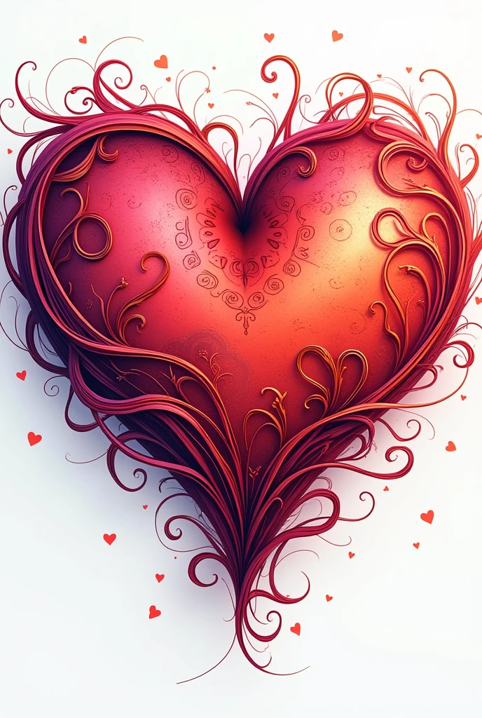 Can you create me a heart for a fabric print?