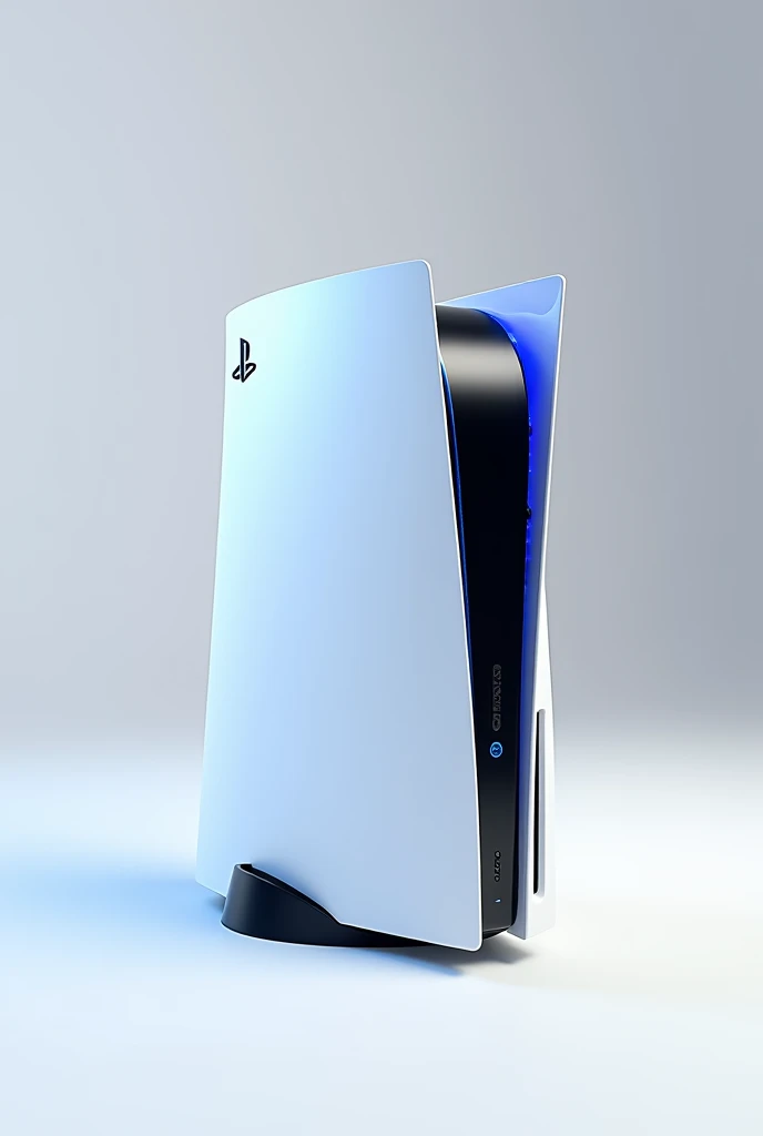Custom design of a PS3 with the colors of the PS5