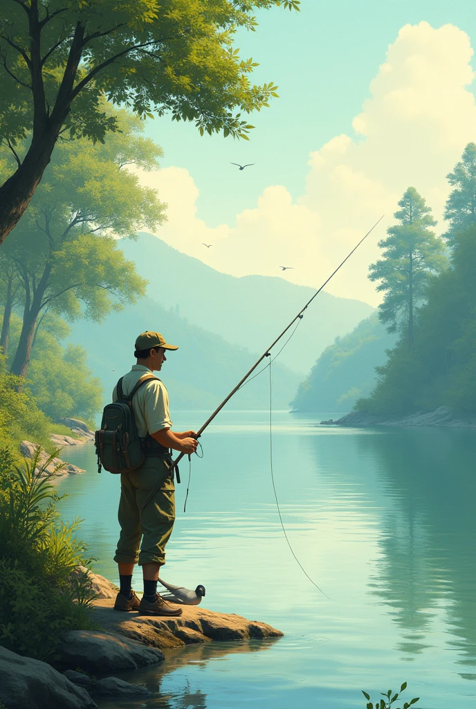 （0822）Today's challenge theme：Fishing