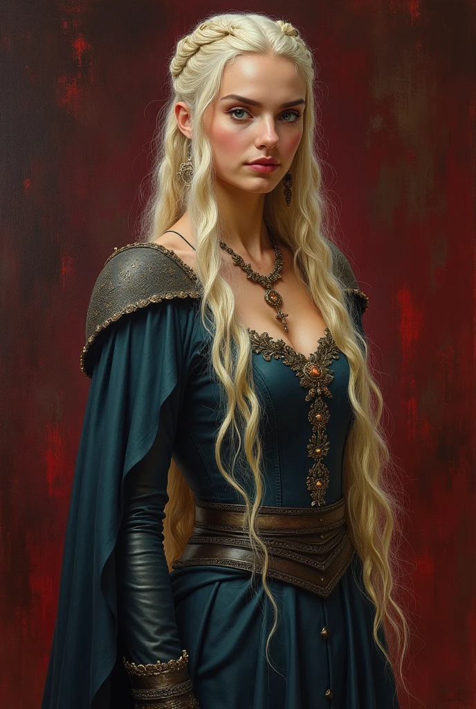 Rhaenyra Targaryen according to his descriptions in the book Fire & Blood