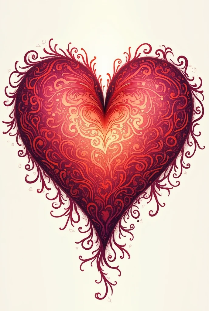Can you create me a heart for a fabric print?