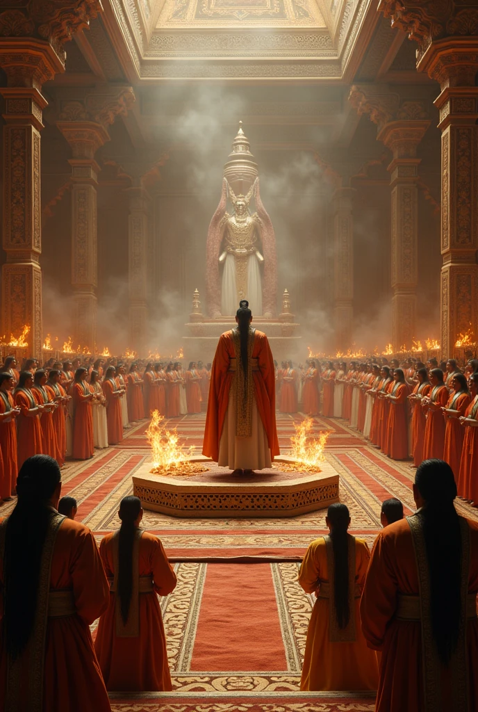 Heperformed a number of Rajasuya and Aswamedha sacrifices. 