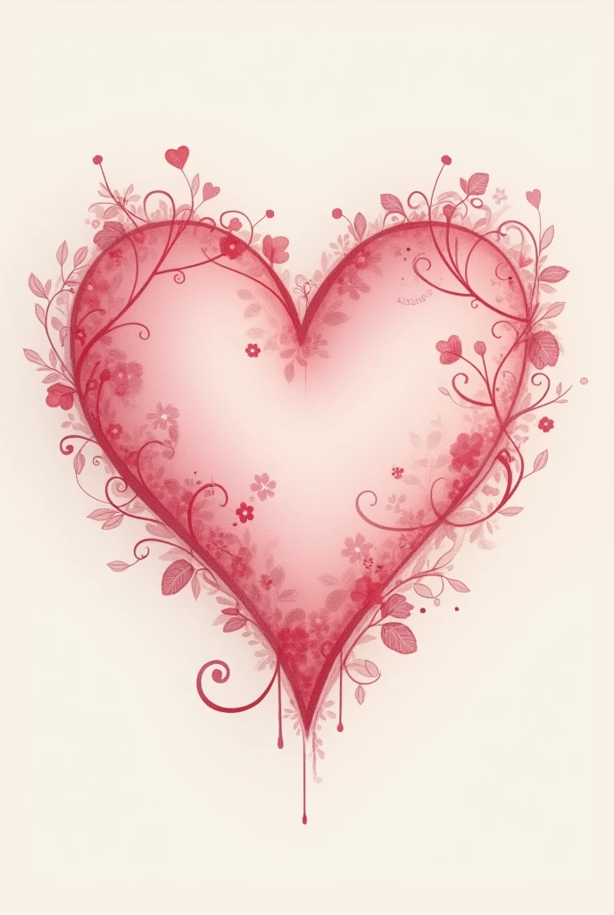 Can you create me a heart for a fabric print for dresses?