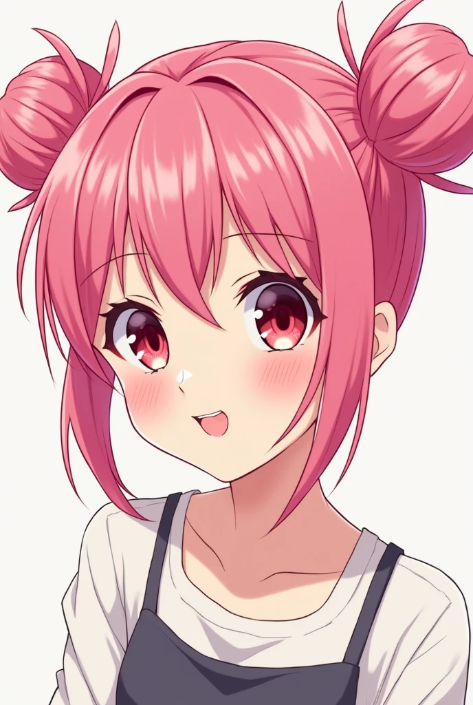 Pink Hair Anime Style Small twin tails Second Dimension Ahegao