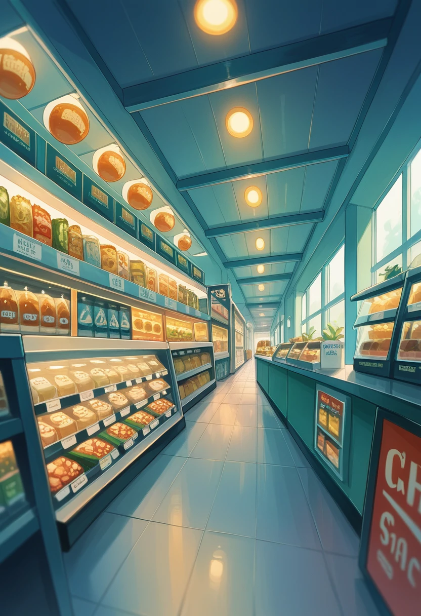 rating_safe, score_9, score_8_up, score_7_up, score_6_up, score_5_up, score_4_up, hires, source_furry, cover_page(furry art, uploaded on e621)massive green dragon, welcoming smile, the counter in a shop, full of glowing potions, dynamic angle,