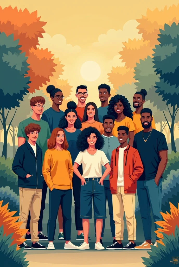 Diversity and equality poster for college