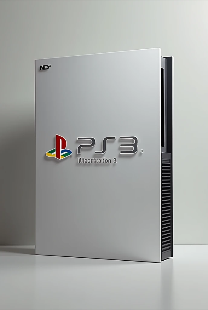 Custom PS3 case that has the letters PS3 in one corner and the letter RR in the other