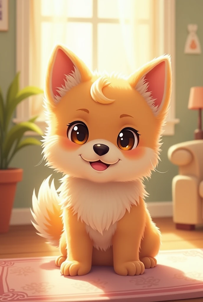 A little dog