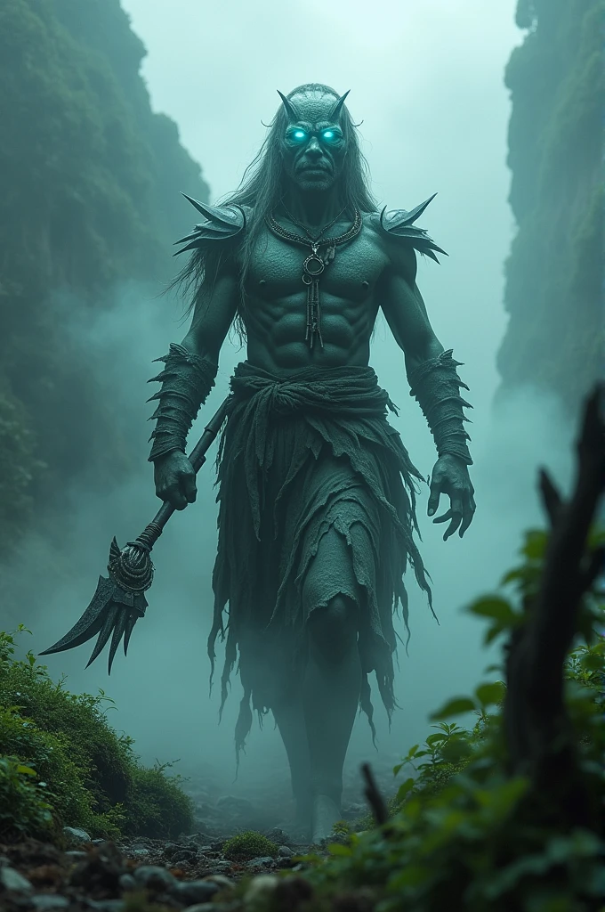 Special force ghost warrior soldier from Papua New Guinea