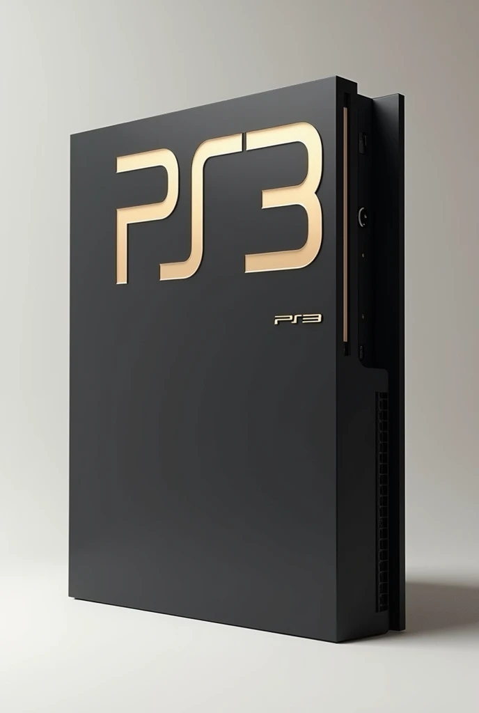 Custom PS3 case that has the letters PS3 in one corner and the letter RR in the other