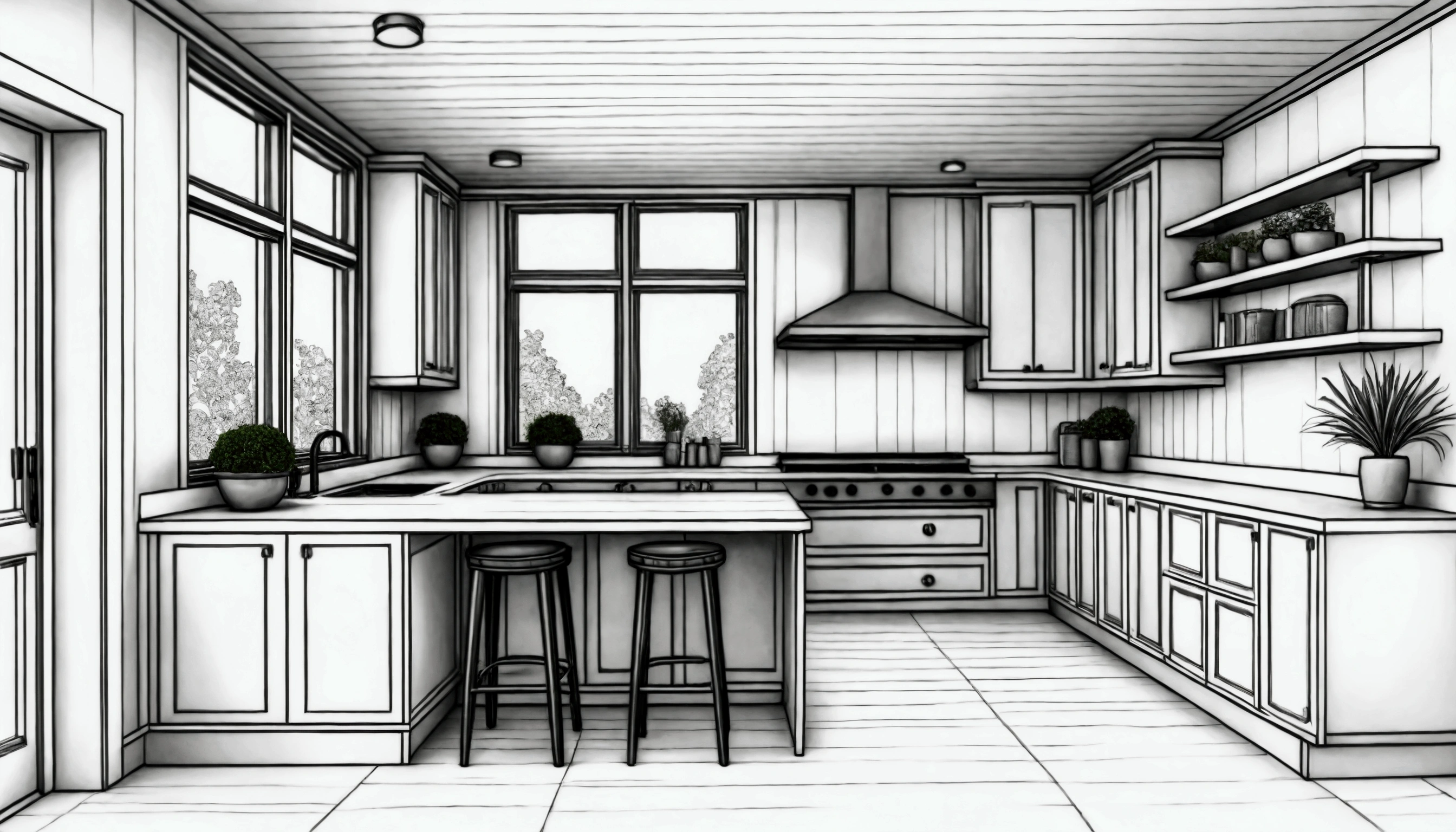 American style coloring