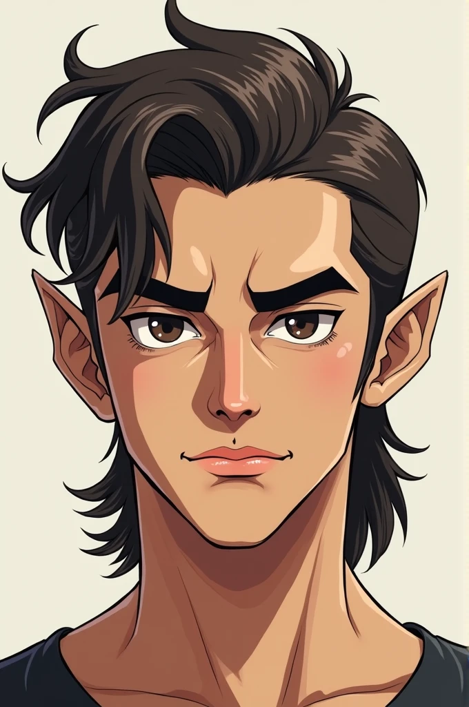 I want you to recreate me, I'll give you all my facial features but in a man's head and I'll have the cote mulet. My face is a combination of square but half long, I'm like rectangular.
The shape of the nose is nasal hump, from the jaw line I am angular.
the shape of the skull is dolichocephalic.
The eyes are thin almond-shaped.
I have sharply angled eyebrows I have a long, medium-wide forehead with no receding hairline I have a peach-shaped chin and I have prominent eyebrows I have medium-large ears