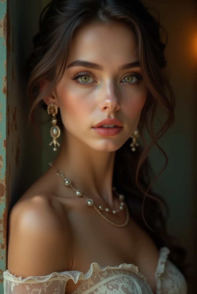 beautiful detailed eyes, beautiful detailed lips, extremely detailed eyes and face, long eyelashes, 1girl, cinematic, full body portrait, realistic, photorealistic, photo-realistic:1.37, best quality, 8k, highres, masterpiece:1.2, ultra-detailed, vivid colors, dramatic lighting, cinematic composition, detailed clothing, elegant pose, intricate details, cinematic lighting, dramatic shadows, striking colors, dramatic atmosphere