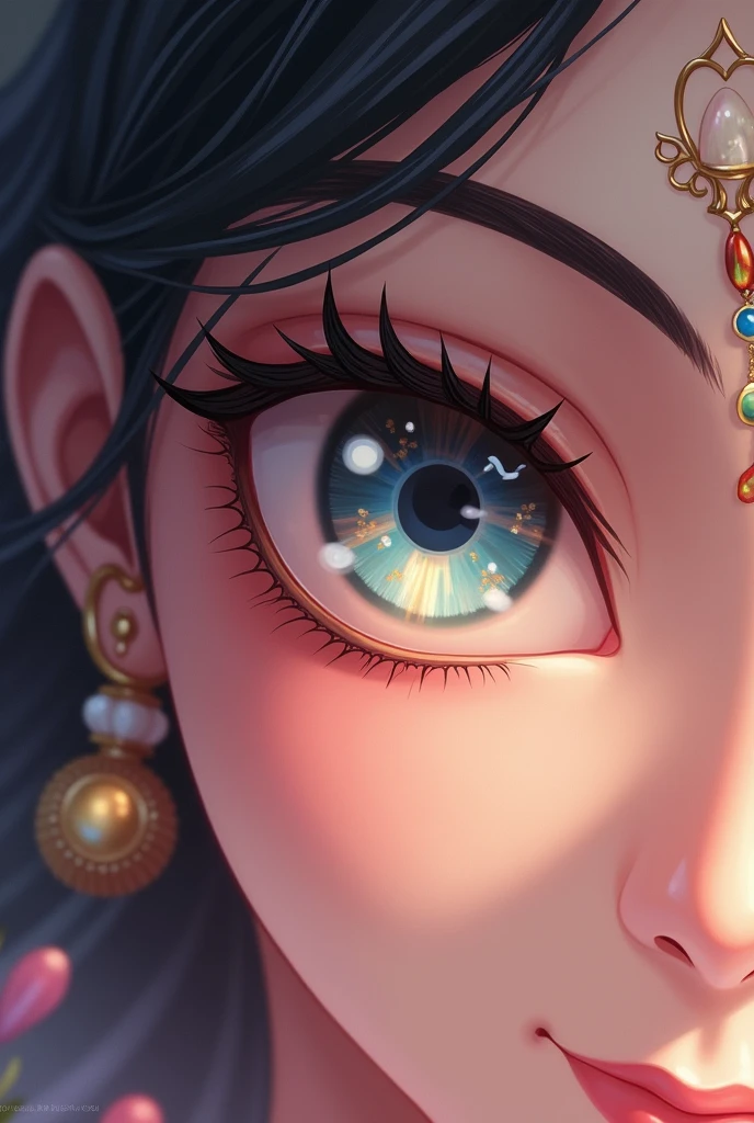 Radha eye anime