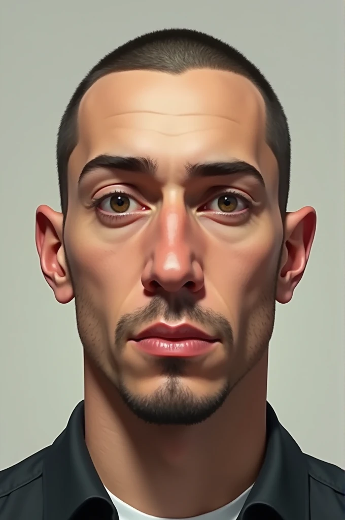 I want you to generate me, I'll give you all my facial features. I am a man.
My face is a combination of square but half long, I'm like rectangular.
The shape of the nose is nasal hump, from the jaw line I am angular.
the shape of the skull is dolichocephalic.
The eyes are thin almond-shaped.
I have sharply angled eyebrows I have a long, medium-wide forehead with no receding hairline I have a peach-shaped chin and I have prominent eyebrows I have medium-large ears