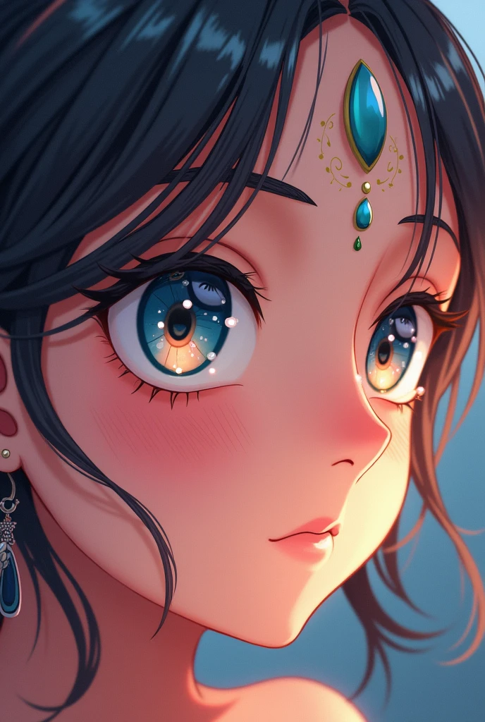 Radha only abro to eyes not properties face anime only eyes not had 2eyed