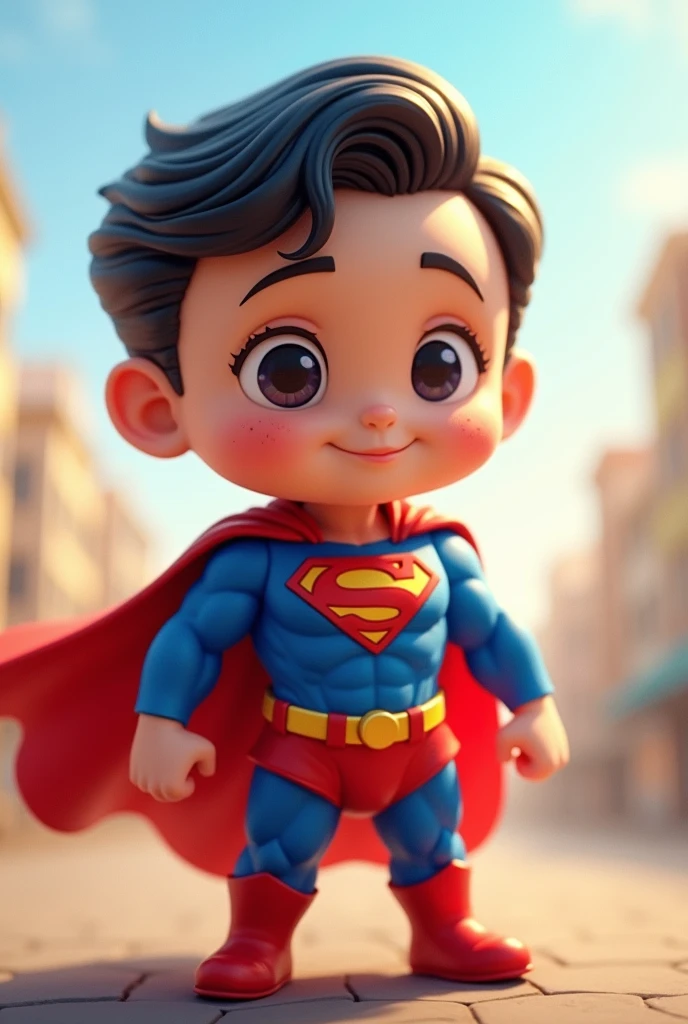 Make me a chibi superman photo