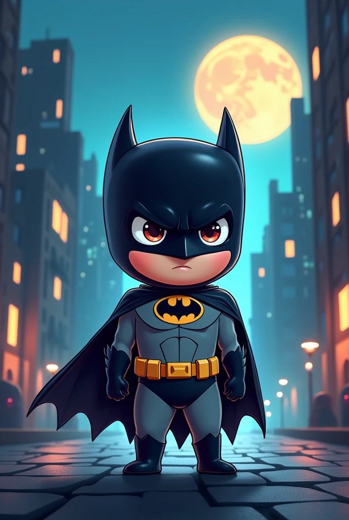 Make me a chibi batman photo