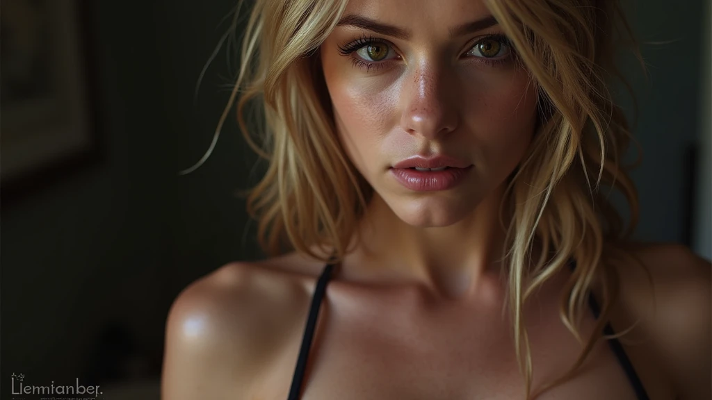 rachel amber, sexy woman, blnde hair, hyper realistic, ,large breasts,big nipples, cheek dyes,, full body,cool, grumpy, nswf,cum,Tall woman, suspensible eyes,Wet and translucent skin,Masturbation, erect nipples, muscularity, clitoris, pussy,