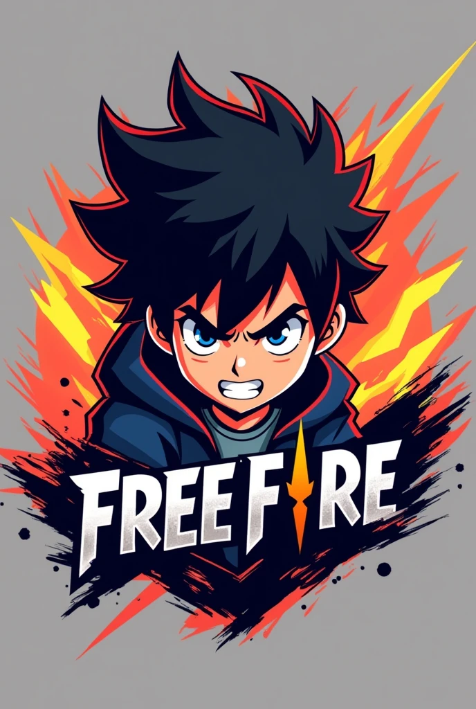 CREATE A GAMING LOGO LIKE ANIME BOY CHARACTER FREE FIRE YOITUBE CHANNEL LOGO