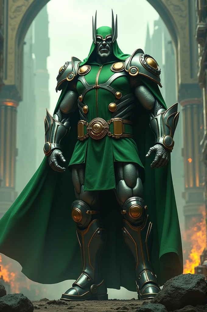 Doctor doom as Chris Hemsworth