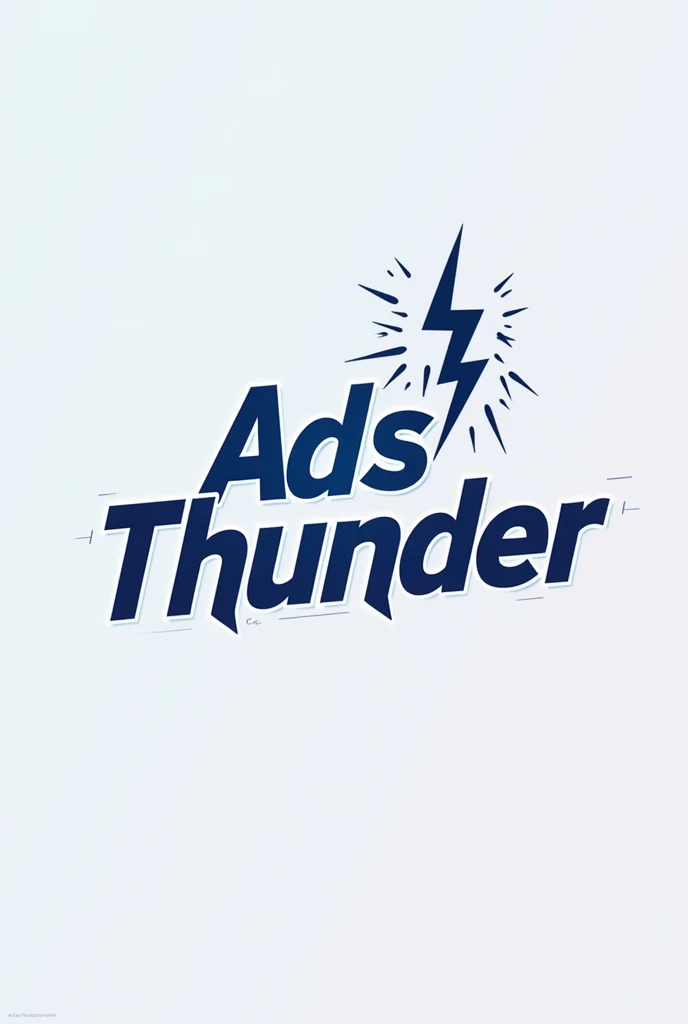 Ads facebook , logo Name ADS THUNDER