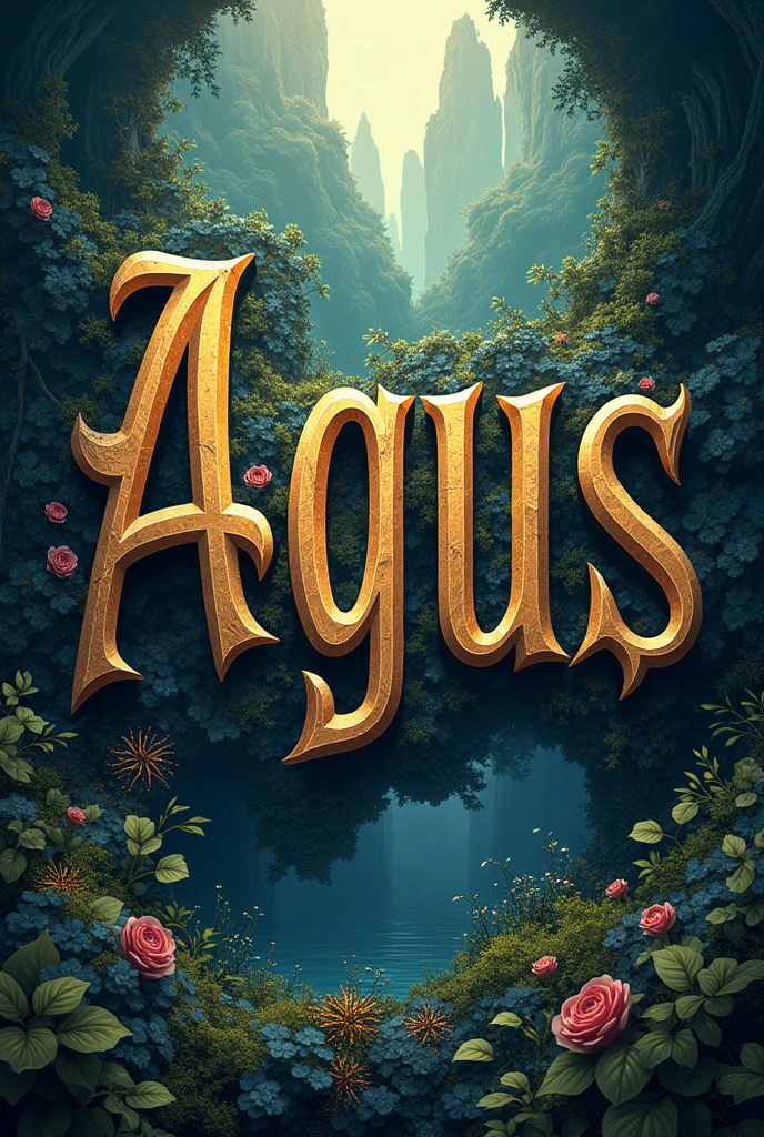 Create a picture with the name of Agus