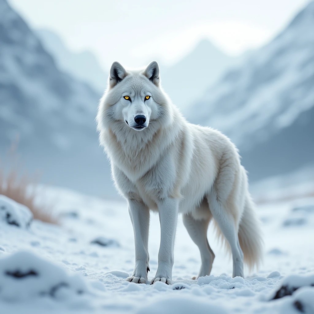 White wolf