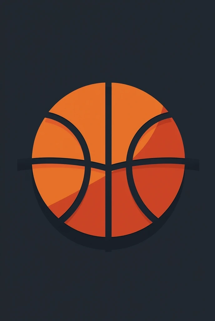 "BASTA BASKETBALL" logo, circle