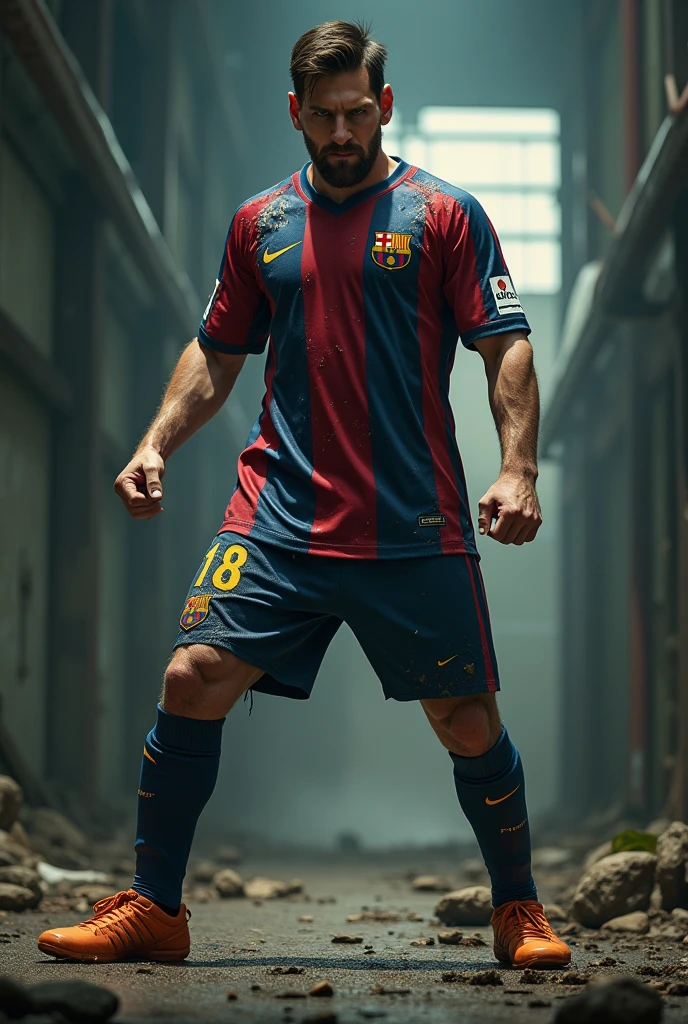 Messi as fighter