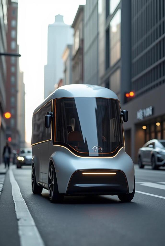 Light van for one person, High resolution,