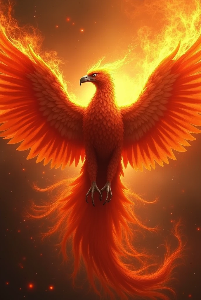 add phoenix wings or something make look like phoenix