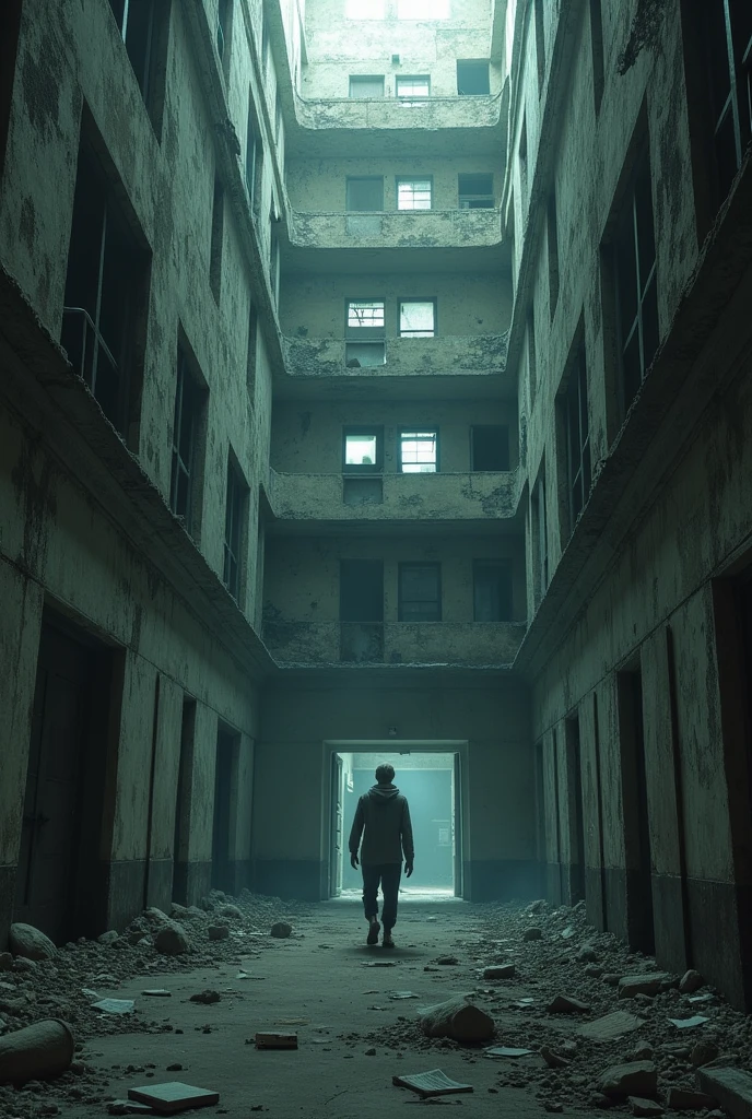 Abandoned psychiatric hospital, I feel watched