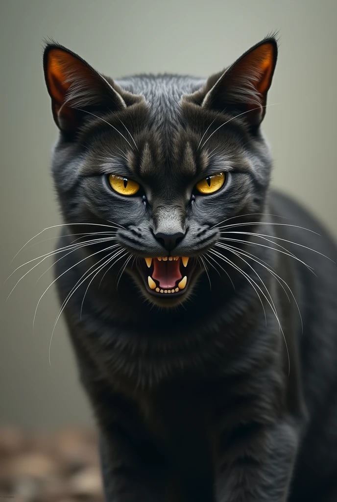 Cat with niga look