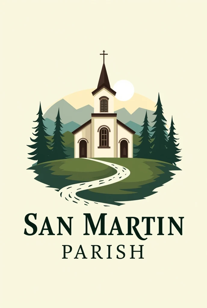 Logo design for the San Martin Parish